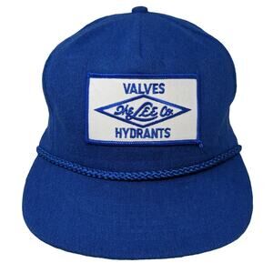 Winner 5 Panel Blue One Size Hat Valves Hydrants The Lee Co Industrial Rope Cord